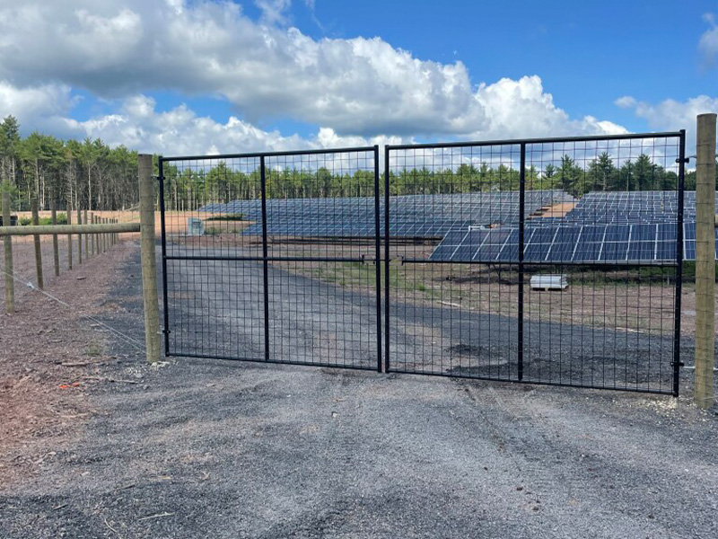 High-Tensile Wire Solar Farm Fencing Munnsville New York