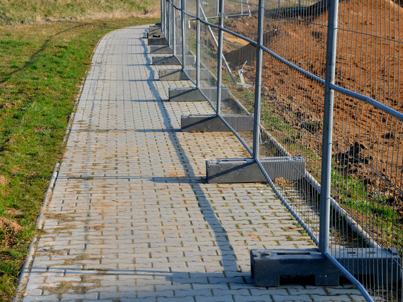 Sangerfield NY Ballasted Fencing