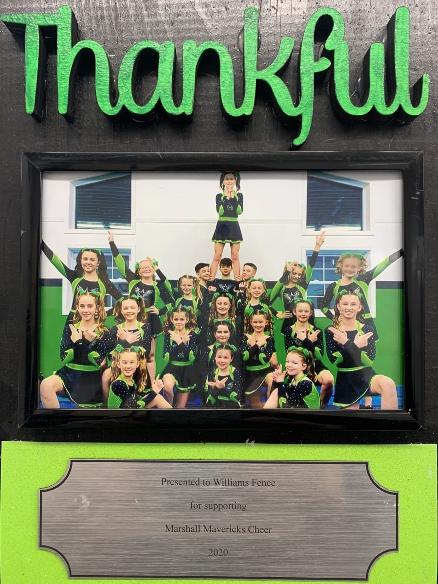 We support local youth cheer programs in the central New York region