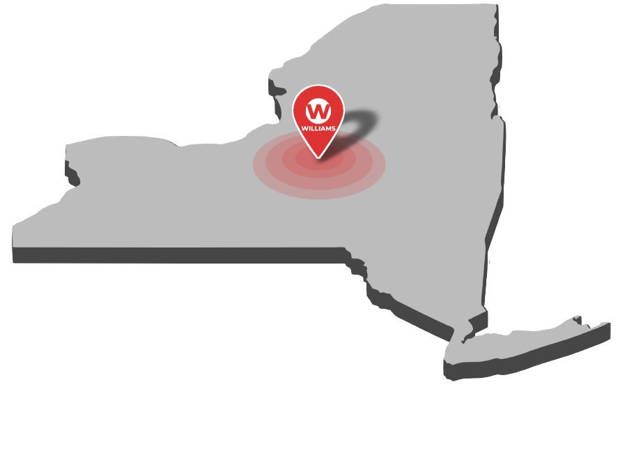 Demolition fence service area NY map