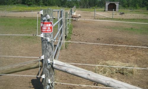Central NY Electric Farm Fence option - Electro Braid Fence