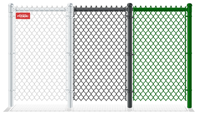color options for chain link fencing in the Deansboro, New York area