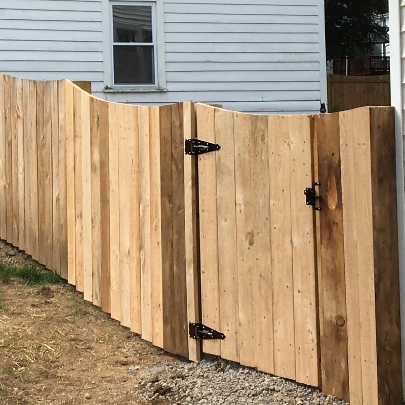 wood fence Oneonta New York