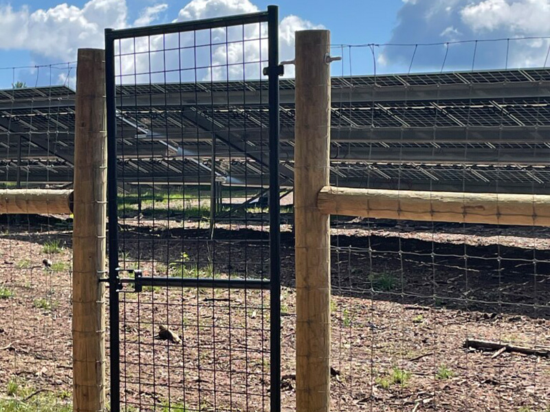 Solar fence installation company in Central New York